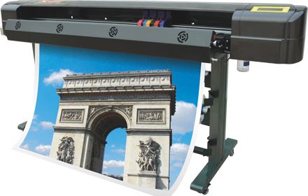 天彩六色壓電寫真機